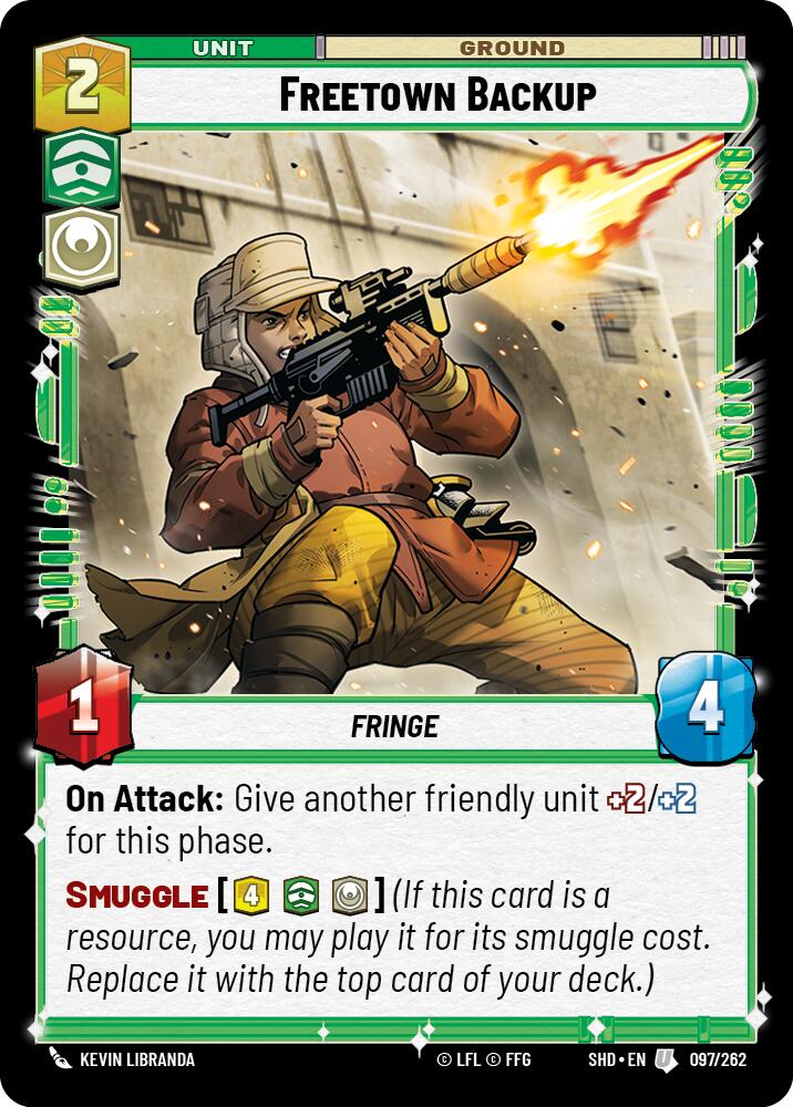 Freetown Backup (097/262) (097/262) [Shadows of the Galaxy] | Odin's Place