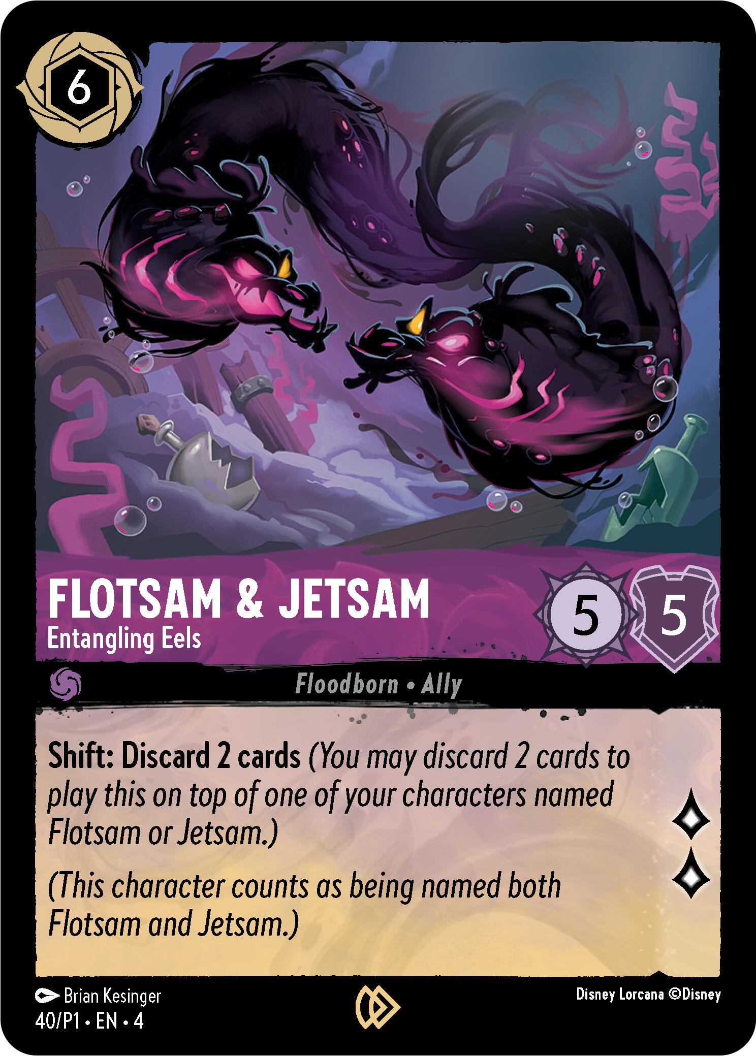 Flotsam & Jetsam - Entangling Eels (40) [Promo Cards] | Odin's Place