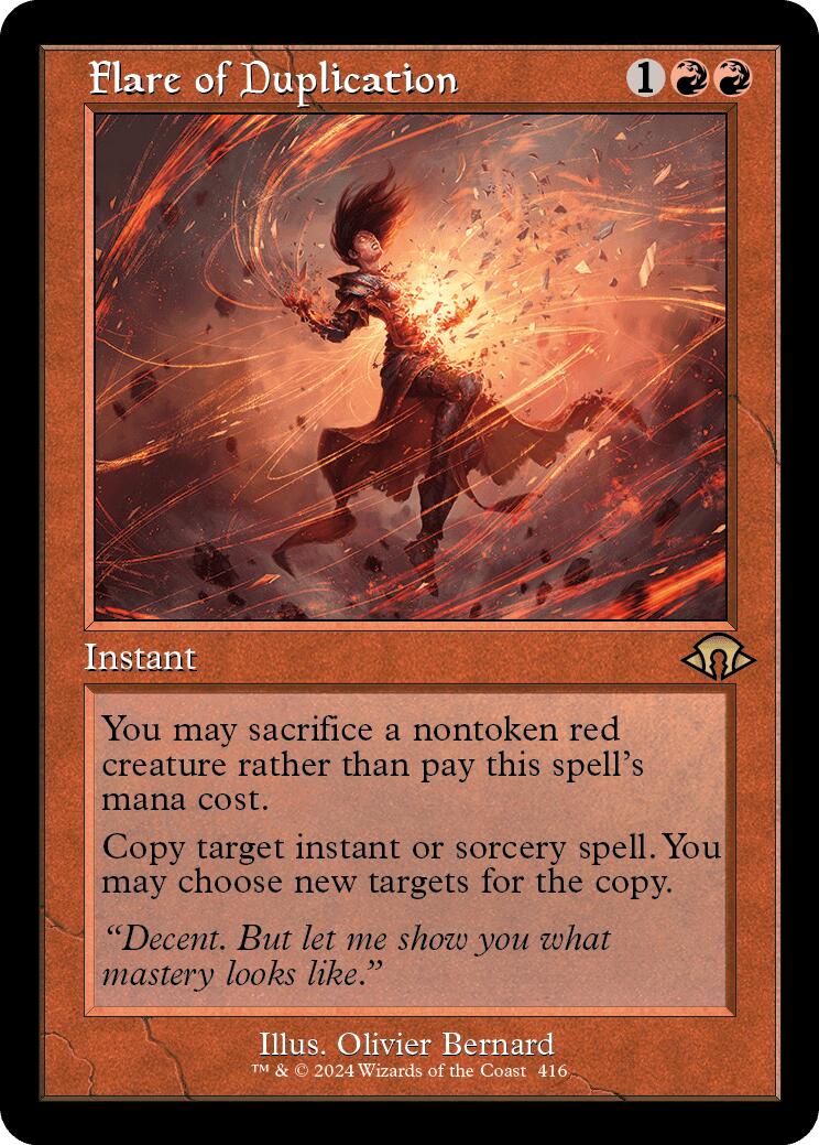 Flare of Duplication (Retro) [Modern Horizons 3] | Dragon's Lair Comics and Fantasy Houston TX