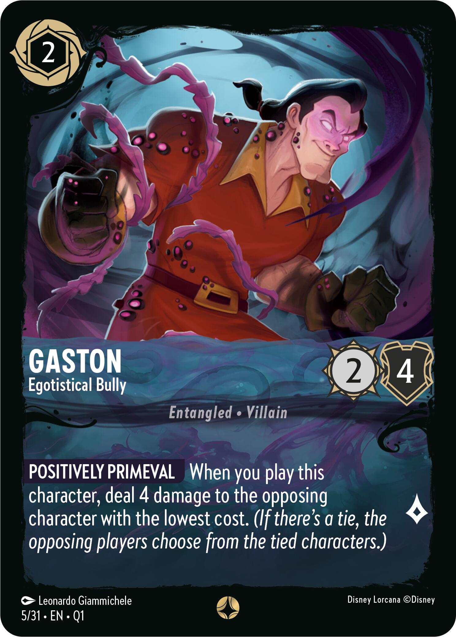 Gaston - Egotistical Bully (5/31) [Illumineer's Quest: Deep Trouble] | Odin's Lair