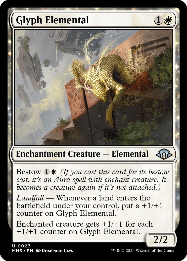 Glyph Elemental [Modern Horizons 3] | Dragon's Lair Comics and Fantasy Houston TX