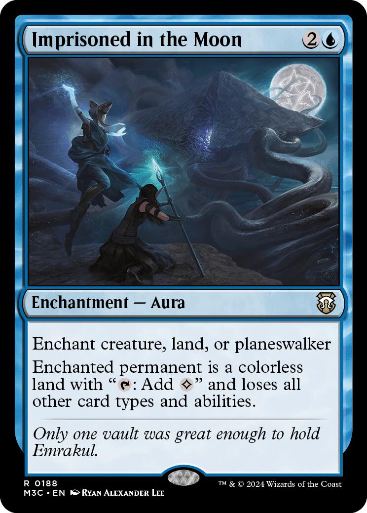 Imprisoned in the Moon [Modern Horizons 3 Commander] | Dragon's Lair Comics and Fantasy Houston TX