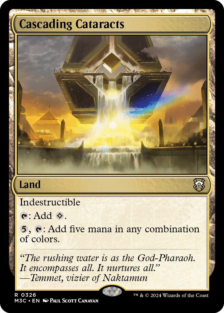 Cascading Cataracts [Modern Horizons 3 Commander] | Dragon's Lair Comics and Fantasy Houston TX