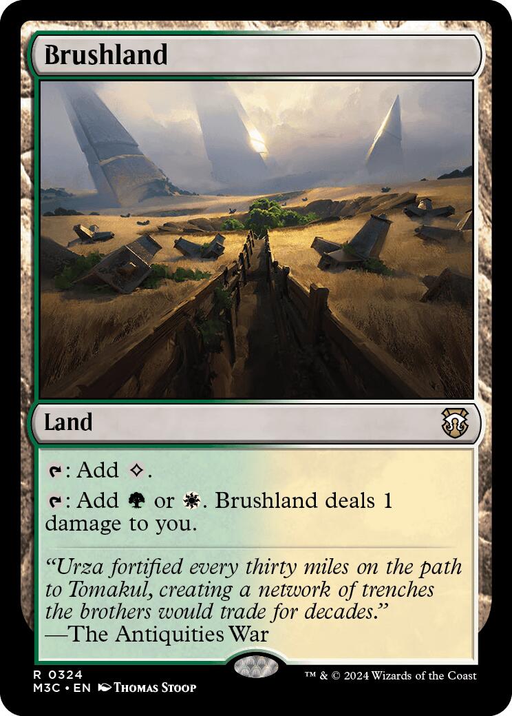 Brushland [Modern Horizons 3 Commander] | Dragon's Lair Comics and Fantasy Houston TX