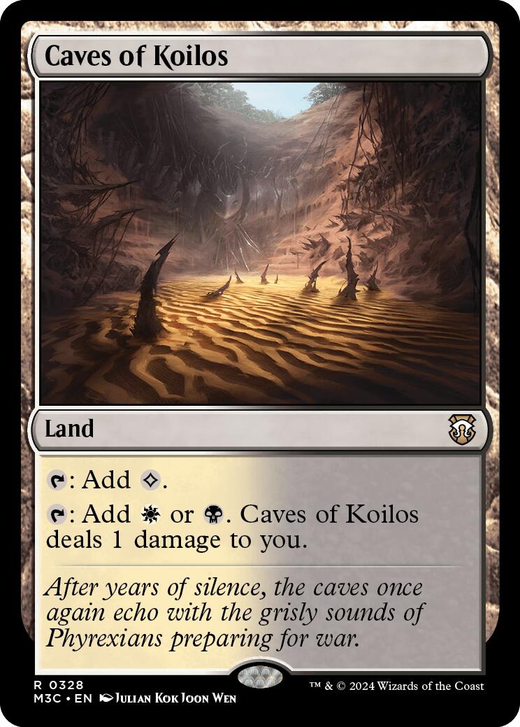 Caves of Koilos [Modern Horizons 3 Commander] | Dragon's Lair Comics and Fantasy Houston TX