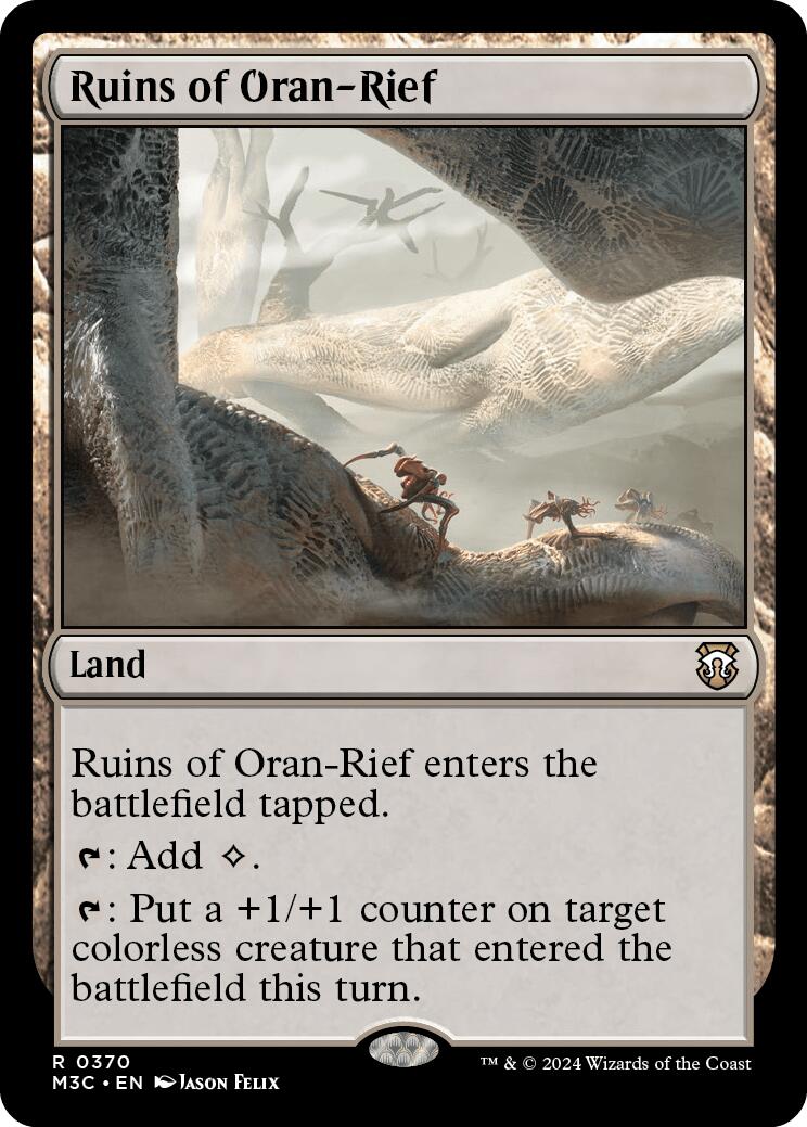 Ruins of Oran-Rief [Modern Horizons 3 Commander] | Dragon's Lair Comics and Fantasy Houston TX