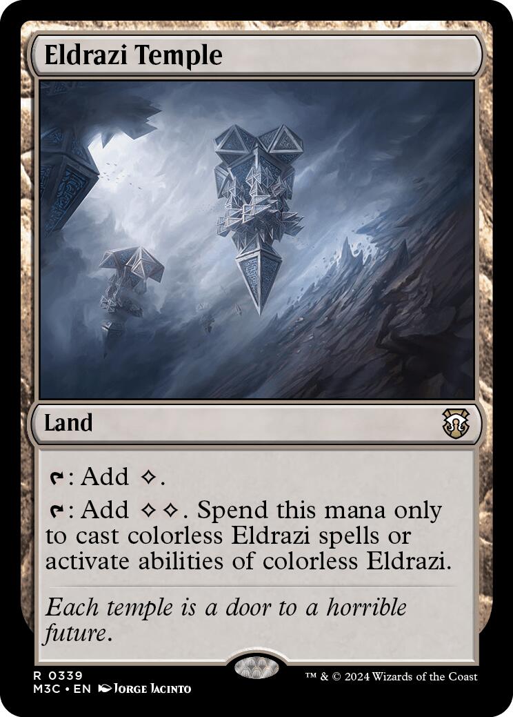 Eldrazi Temple [Modern Horizons 3 Commander] | Dragon's Lair Comics and Fantasy Houston TX