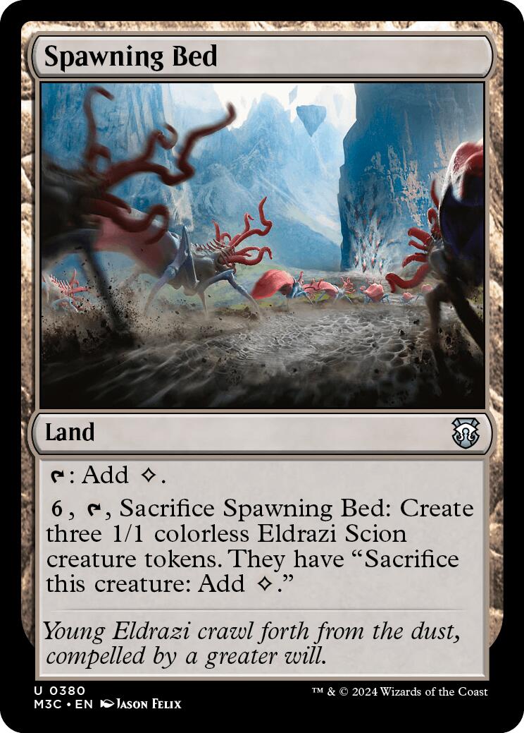 Spawning Bed [Modern Horizons 3 Commander] | Dragon's Lair Comics and Fantasy Houston TX