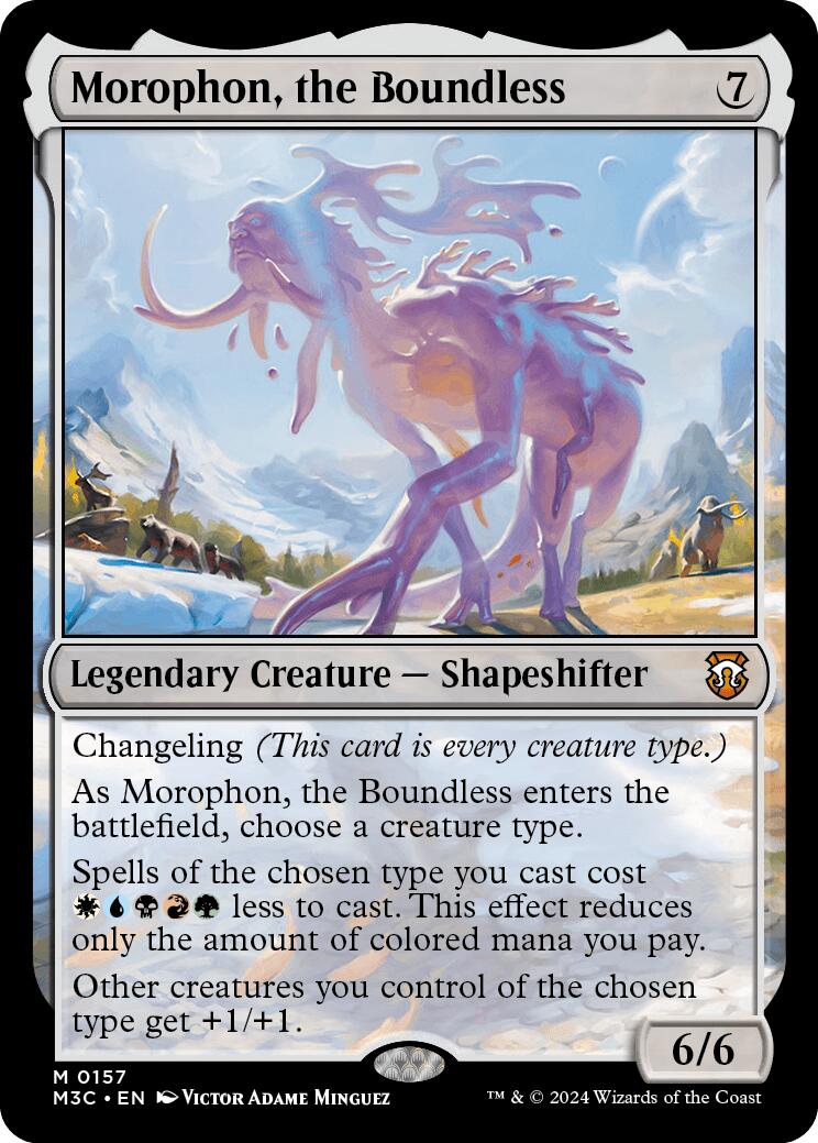 Morophon, the Boundless [Modern Horizons 3 Commander] | Dragon's Lair Comics and Fantasy Houston TX