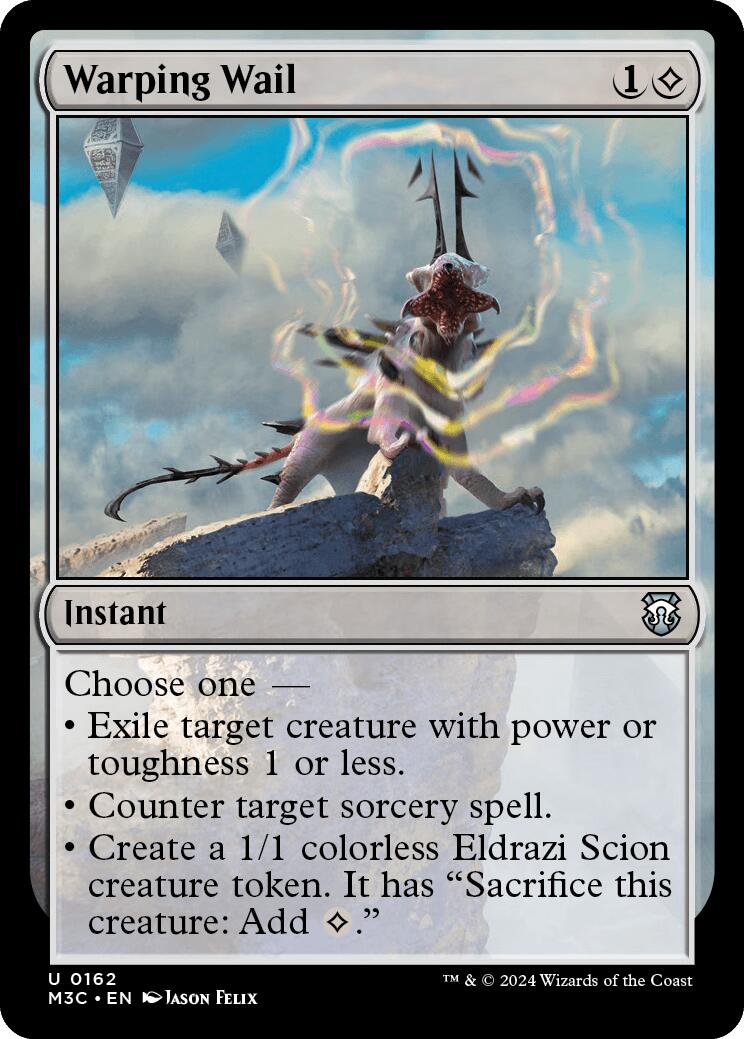 Warping Wail [Modern Horizons 3 Commander] | Dragon's Lair Comics and Fantasy Houston TX