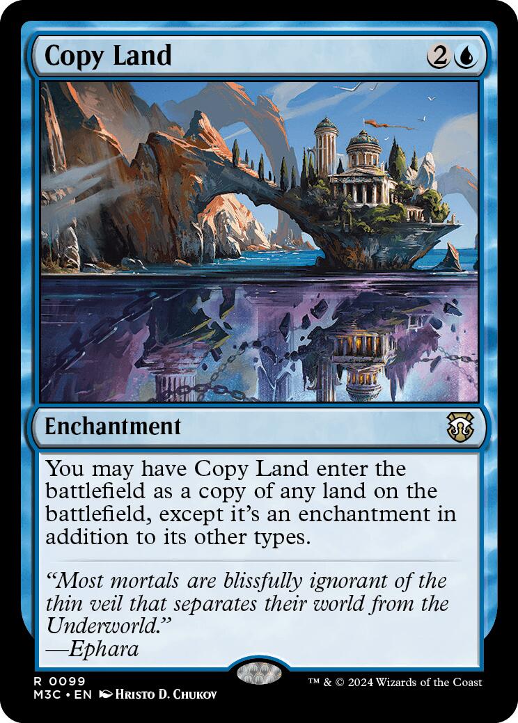 Copy Land [Modern Horizons 3 Commander] | Dragon's Lair Comics and Fantasy Houston TX