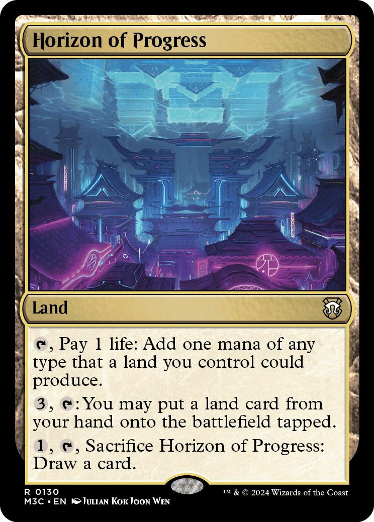 Horizon of Progress [Modern Horizons 3 Commander] | Dragon's Lair Comics and Fantasy Houston TX