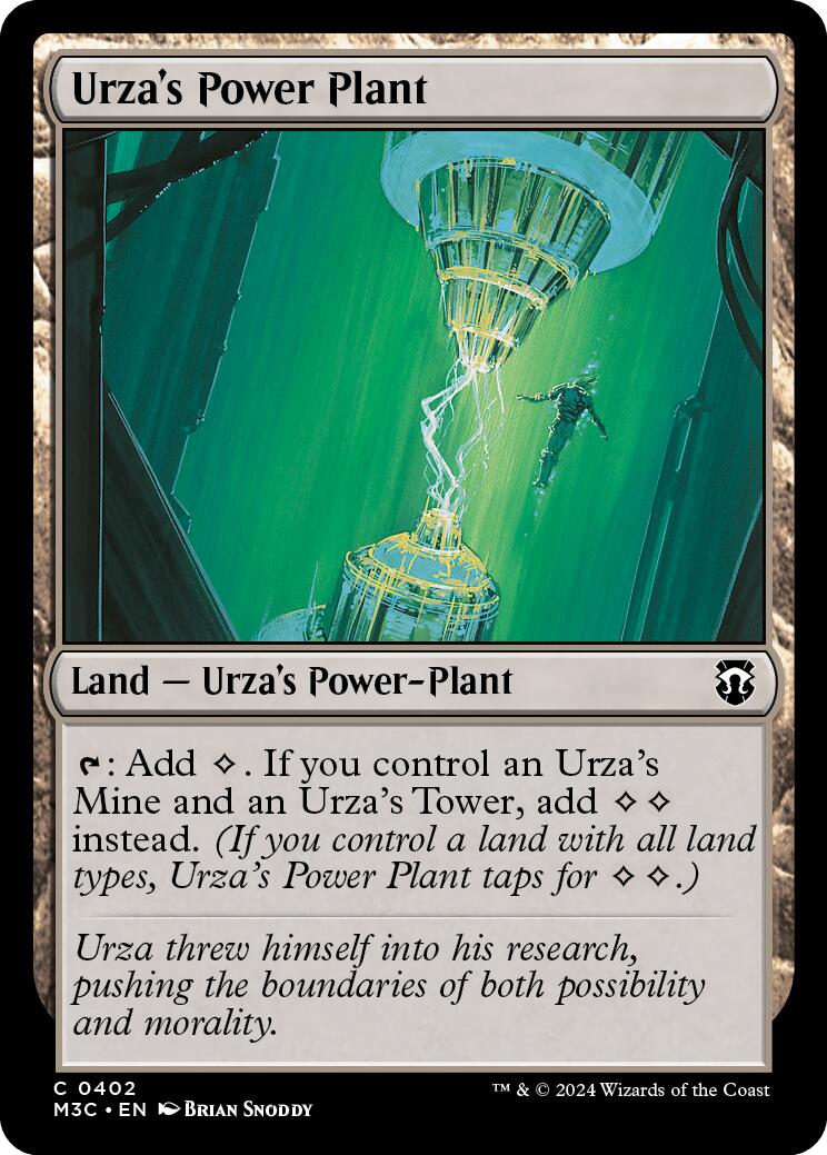 Urza's Power Plant [Modern Horizons 3 Commander] | Dragon's Lair Comics and Fantasy Houston TX