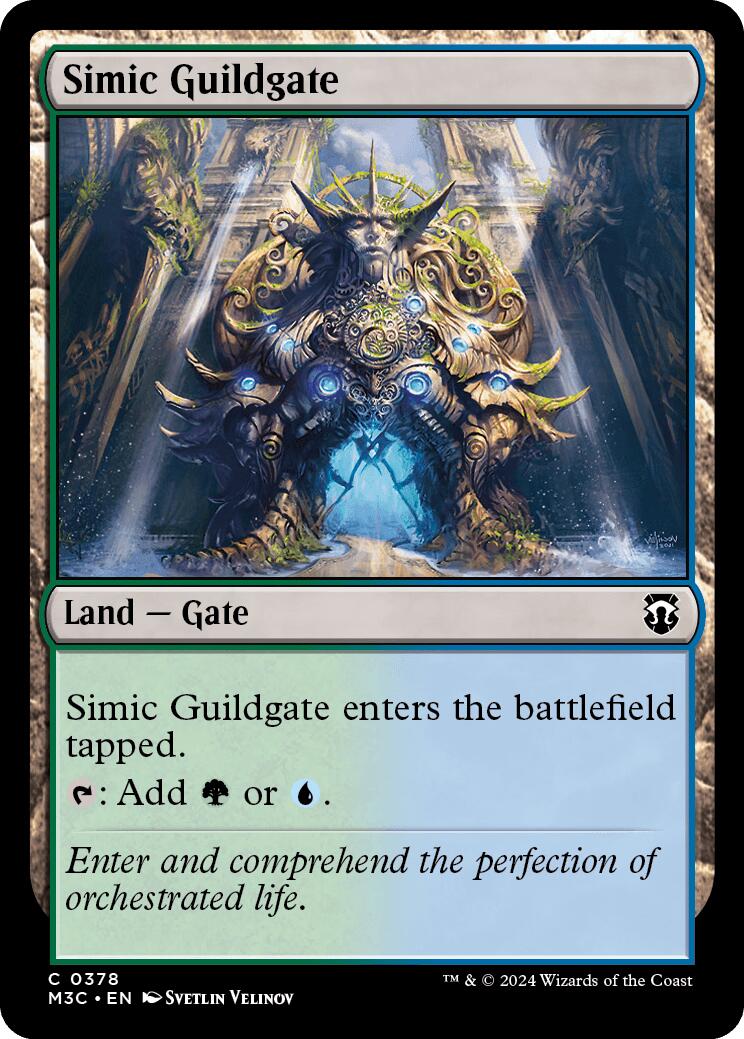 Simic Guildgate [Modern Horizons 3 Commander] | Dragon's Lair Comics and Fantasy Houston TX
