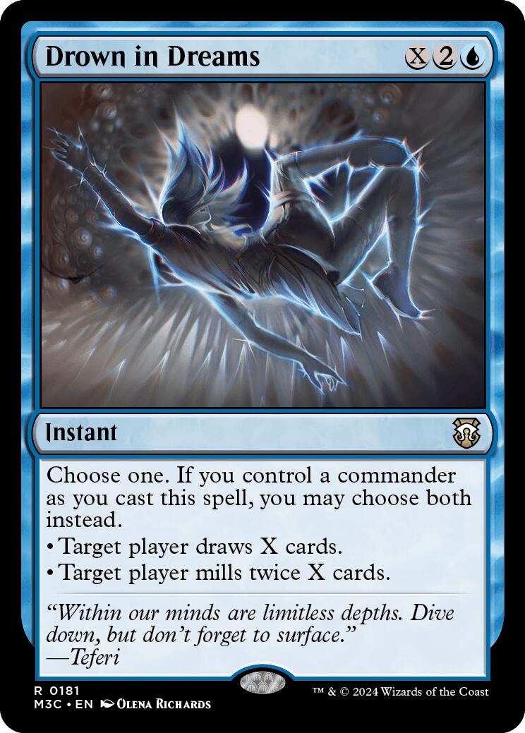 Drown in Dreams [Modern Horizons 3 Commander] | Dragon's Lair Comics and Fantasy Houston TX