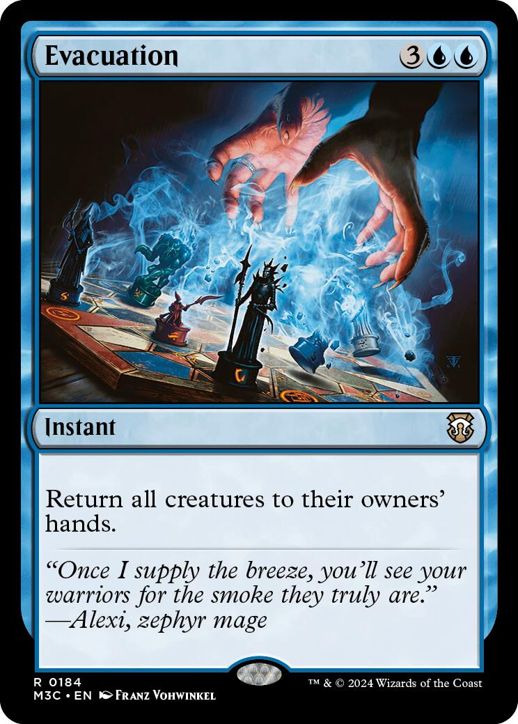 Evacuation [Modern Horizons 3 Commander] | Dragon's Lair Comics and Fantasy Houston TX