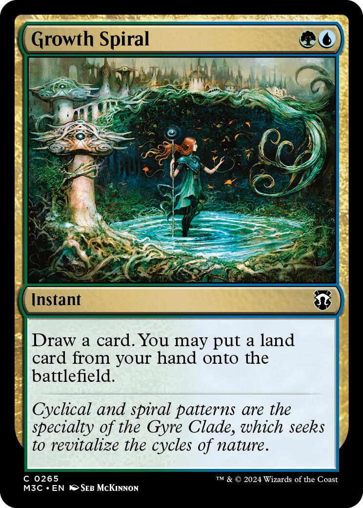 Growth Spiral [Modern Horizons 3 Commander] | Dragon's Lair Comics and Fantasy Houston TX