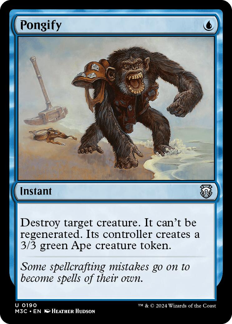 Pongify [Modern Horizons 3 Commander] | Dragon's Lair Comics and Fantasy Houston TX