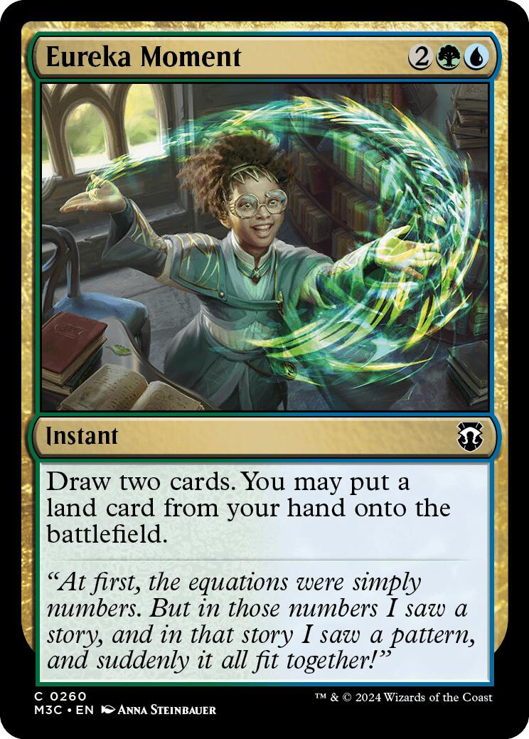 Eureka Moment [Modern Horizons 3 Commander] | Dragon's Lair Comics and Fantasy Houston TX