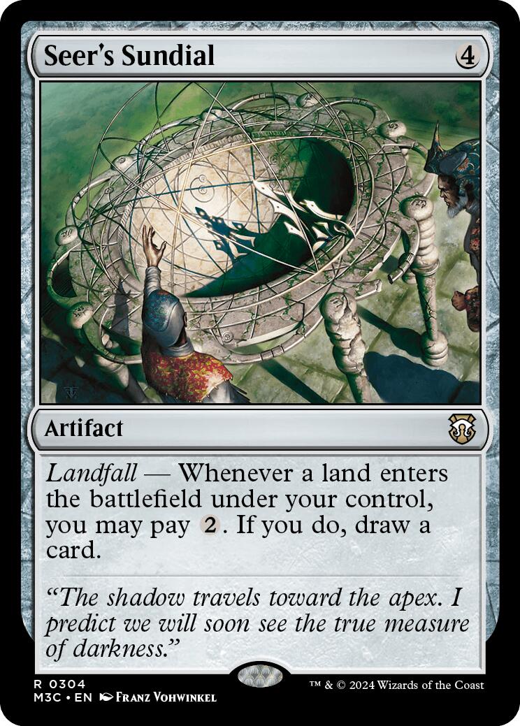 Seer's Sundial [Modern Horizons 3 Commander] | Dragon's Lair Comics and Fantasy Houston TX