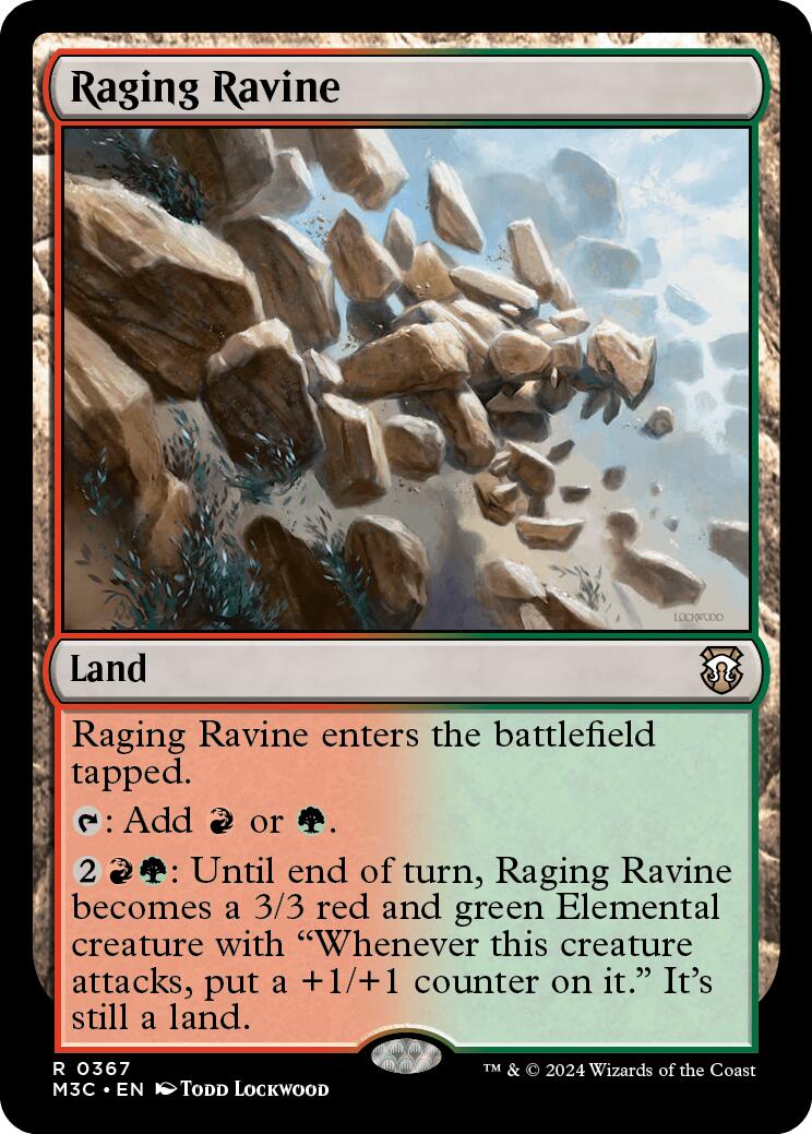 Raging Ravine [Modern Horizons 3 Commander] | Dragon's Lair Comics and Fantasy Houston TX