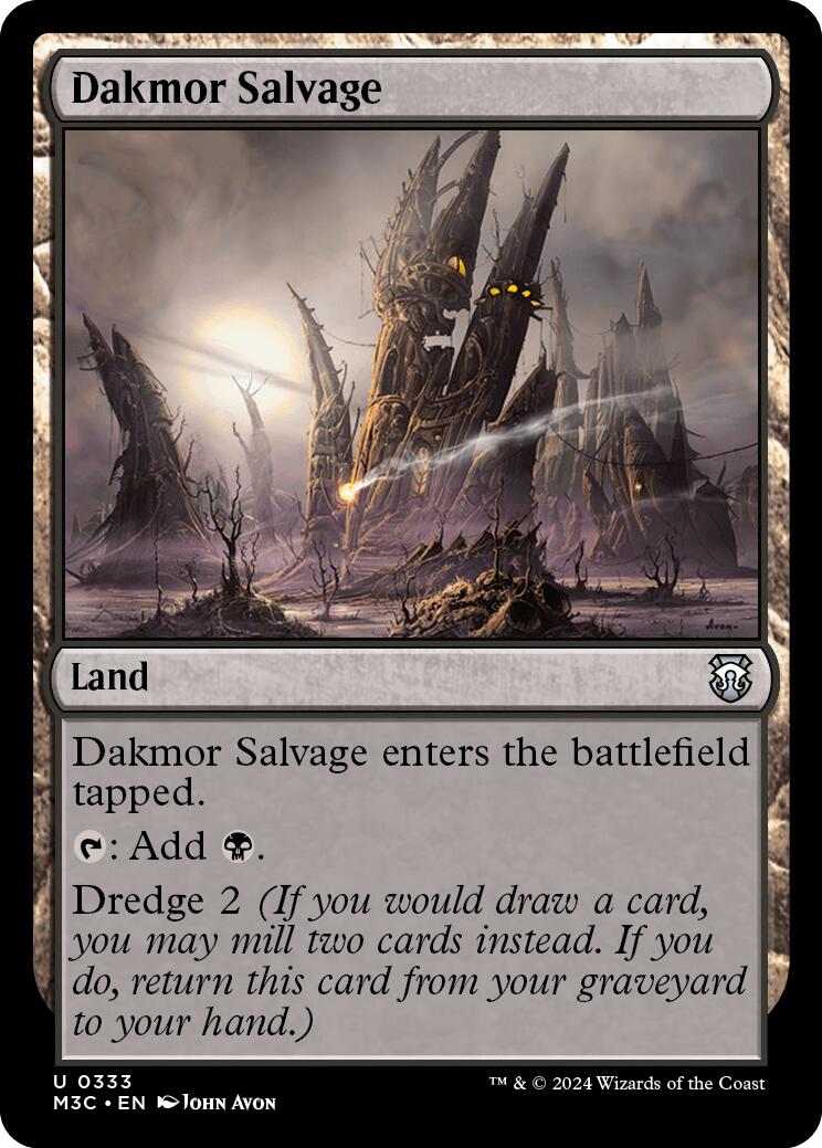 Dakmor Salvage [Modern Horizons 3 Commander] | Dragon's Lair Comics and Fantasy Houston TX