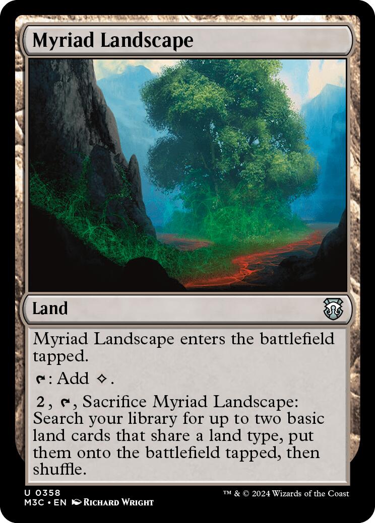 Myriad Landscape [Modern Horizons 3 Commander] | Dragon's Lair Comics and Fantasy Houston TX