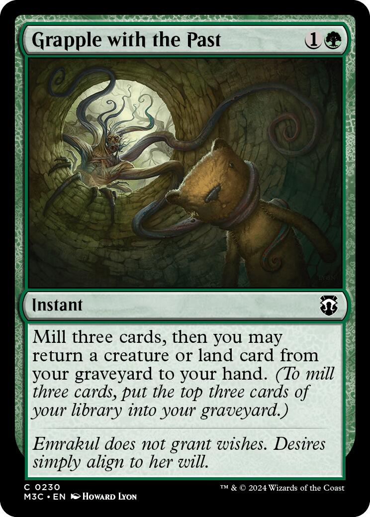 Grapple with the Past [Modern Horizons 3 Commander] | Dragon's Lair Comics and Fantasy Houston TX