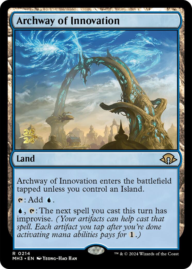 Archway of Innovation [Modern Horizons 3 Prerelease Promos] | Dragon's Lair Comics and Fantasy Houston TX
