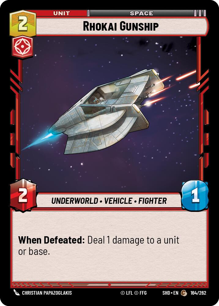 Rhokai Gunship (164/262) (164/262) [Shadows of the Galaxy] | Odin's Place