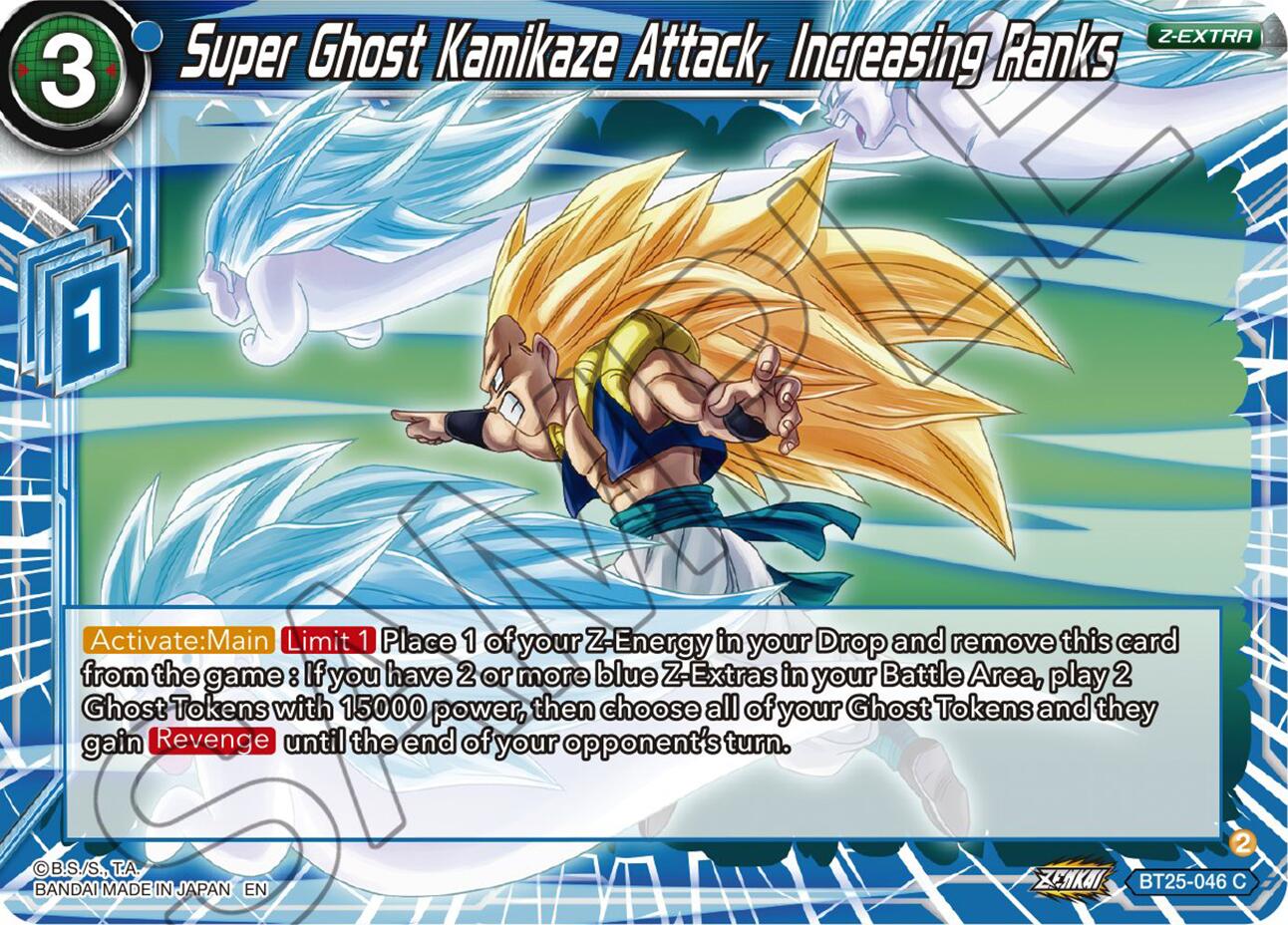 Super Ghost Kamikaze Attack, Increasing Ranks (BT25-046) [Legend of the Dragon Balls] | Dragon's Lair Comics and Fantasy Houston TX