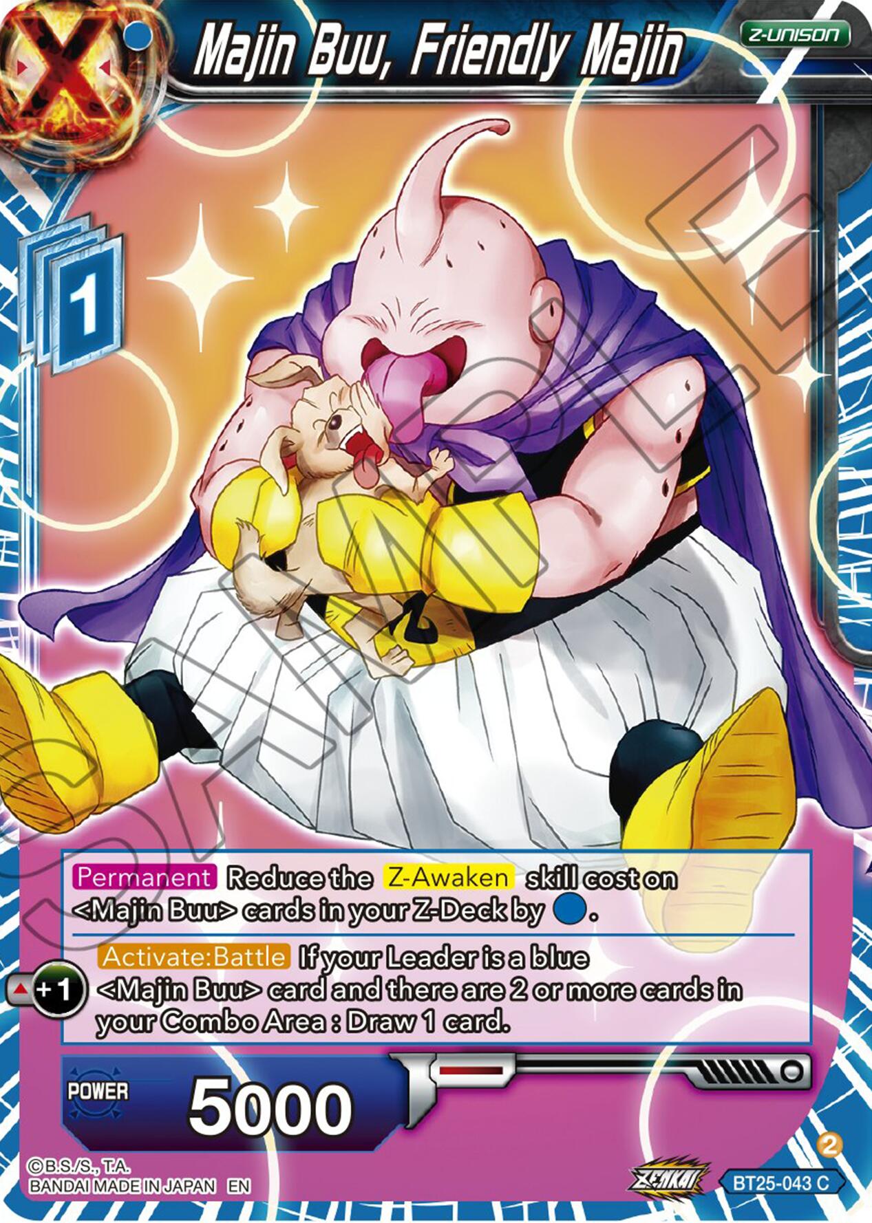 Majin Buu, Friendly Majin (BT25-043) [Legend of the Dragon Balls] | Dragon's Lair Comics and Fantasy Houston TX