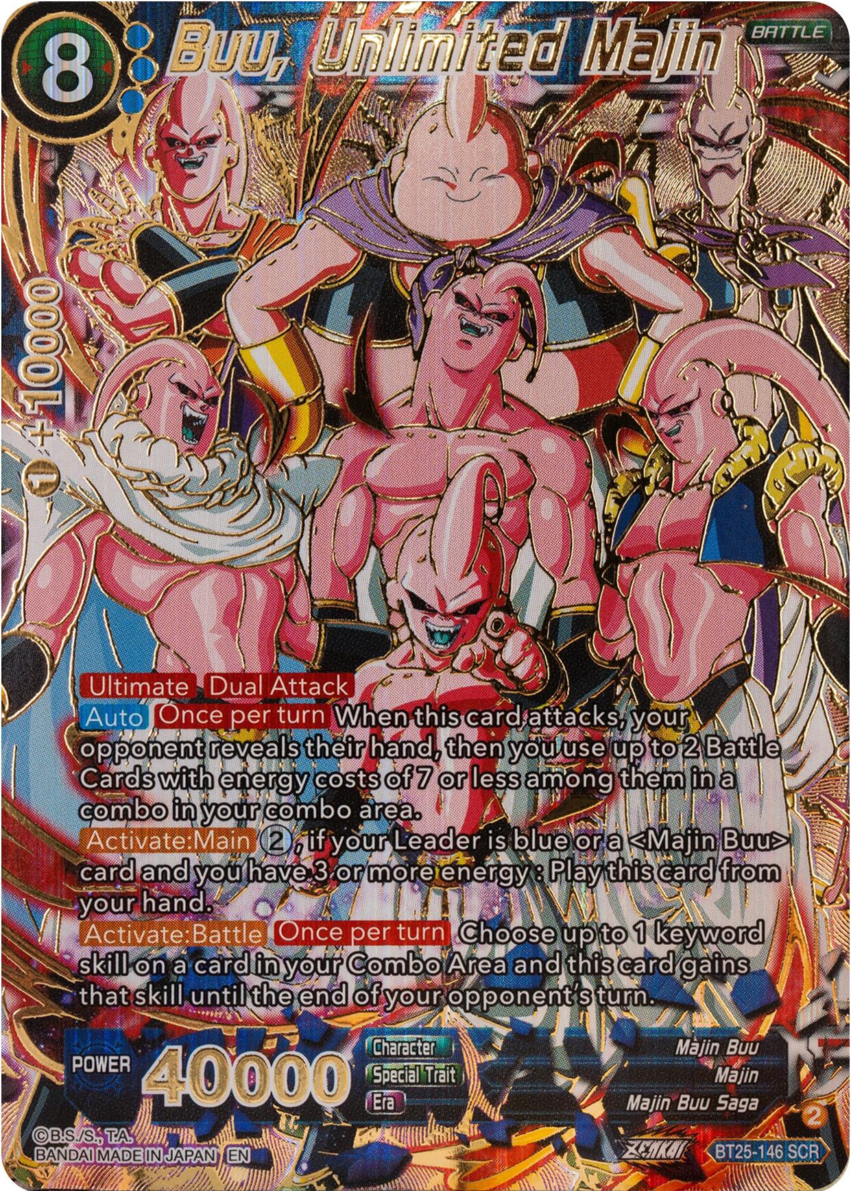 Buu, Unlimited Majin (BT25-146) [Legend of the Dragon Balls] | Dragon's Lair Comics and Fantasy Houston TX
