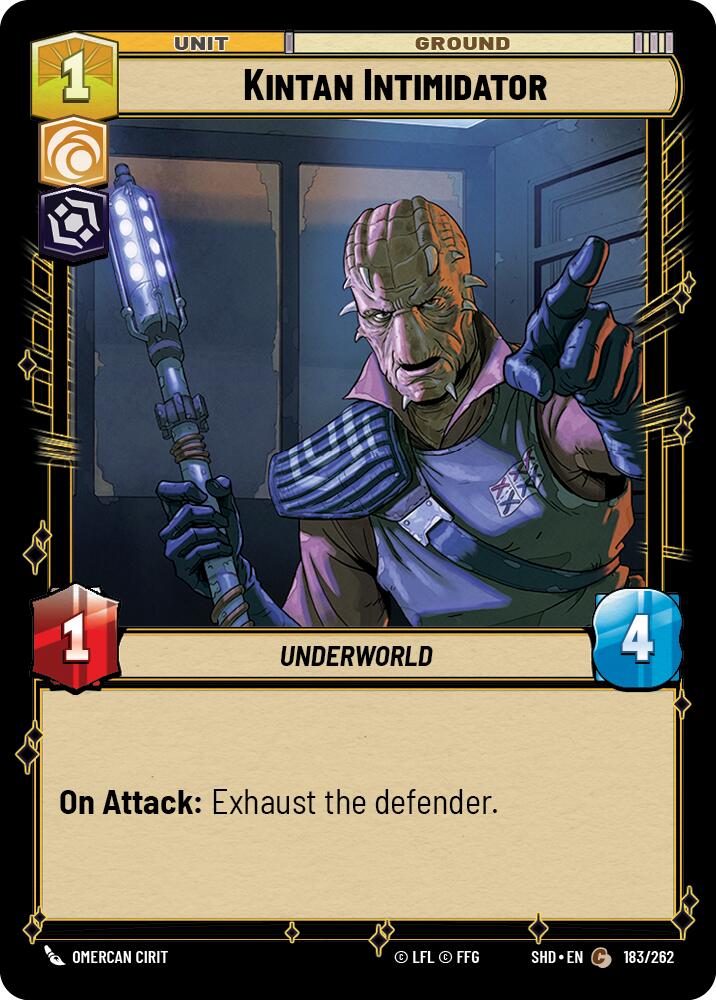 Kintan Intimidator (183/262) (183/262) [Shadows of the Galaxy] | Odin's Place