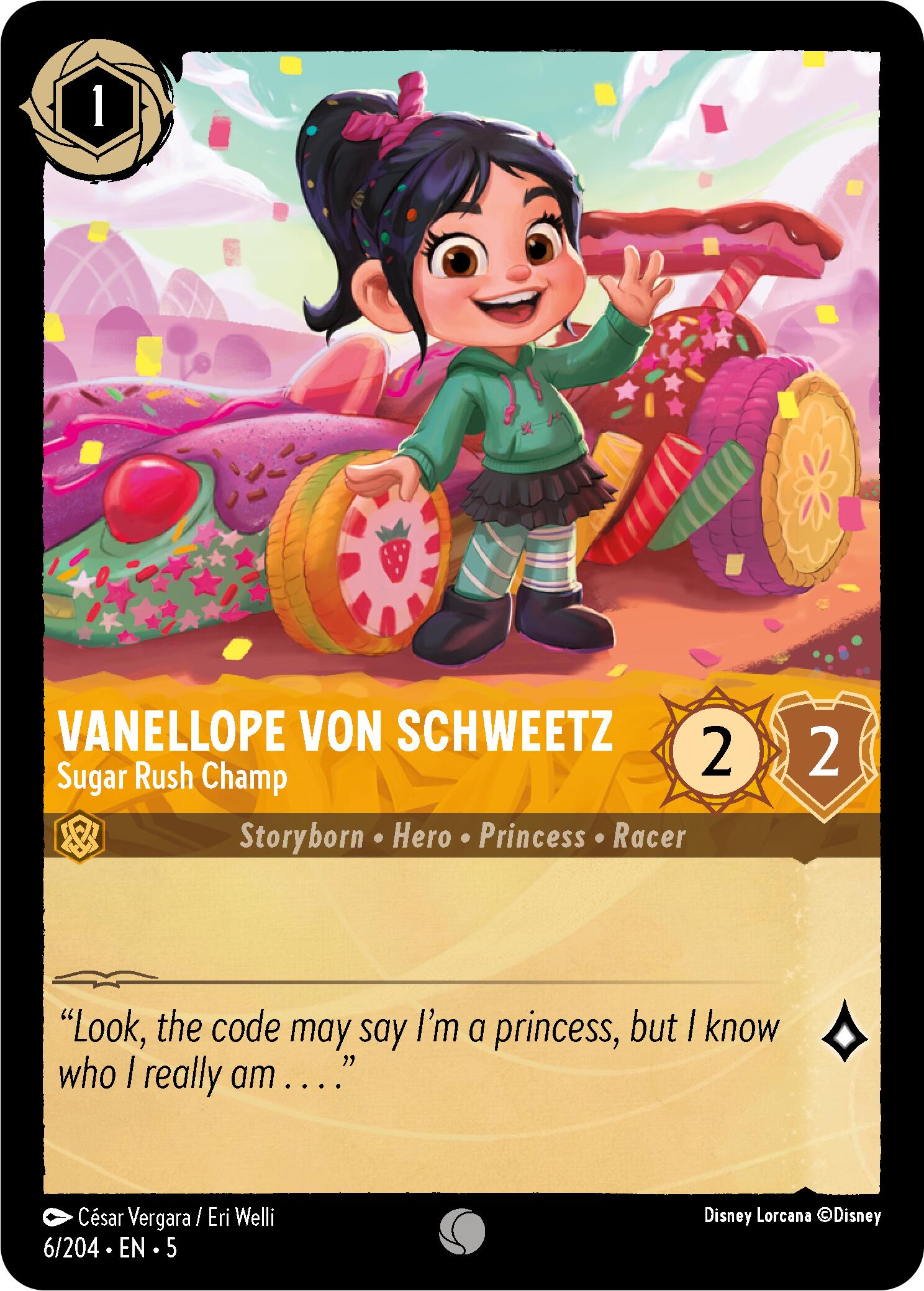 Vanellope von Schweetz - Sugar Rush Champ (6/204) [Shimmering Skies] | Odin's Place