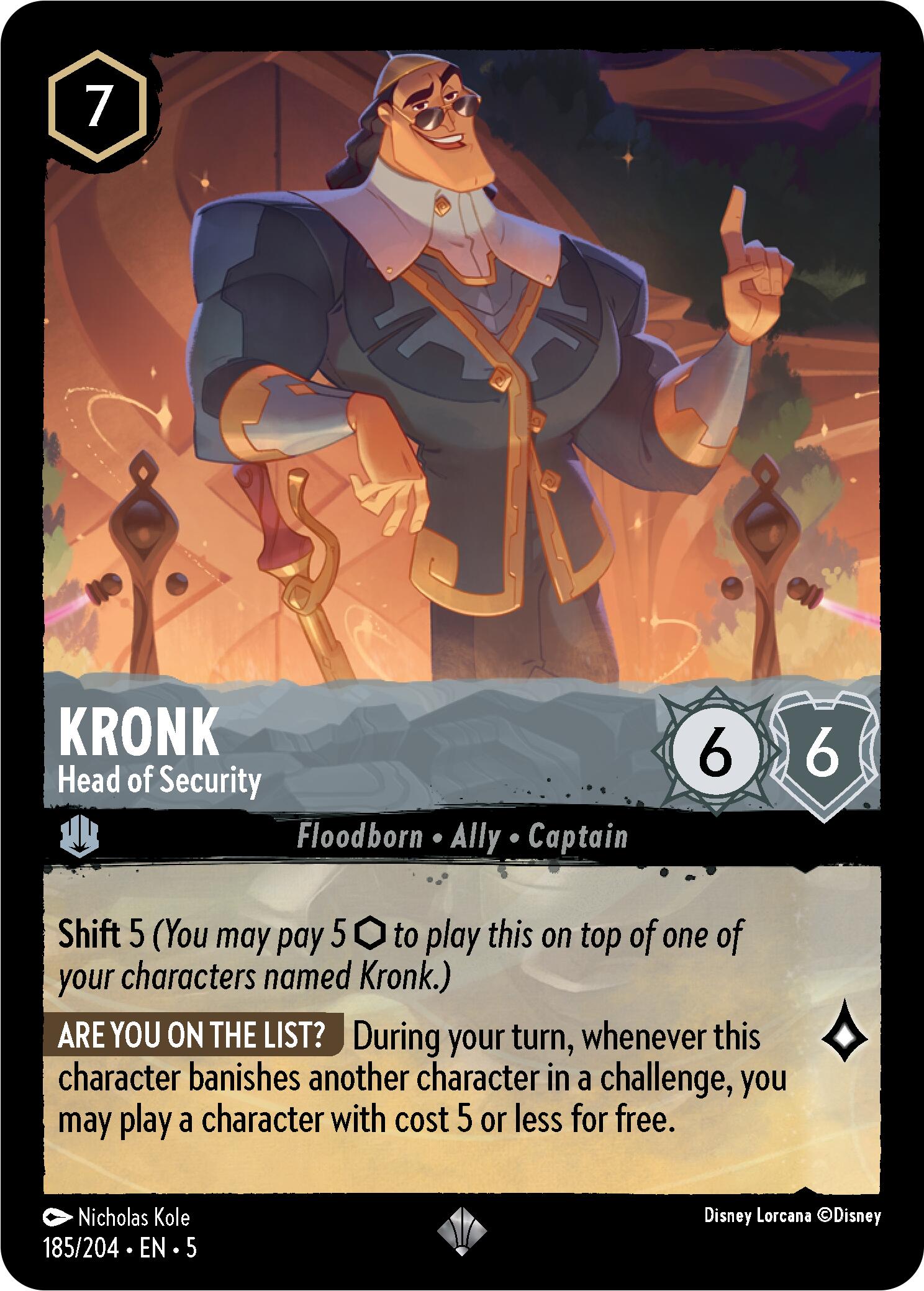 Kronk - Head of Security (185/204) [Shimmering Skies] | Odin's Place