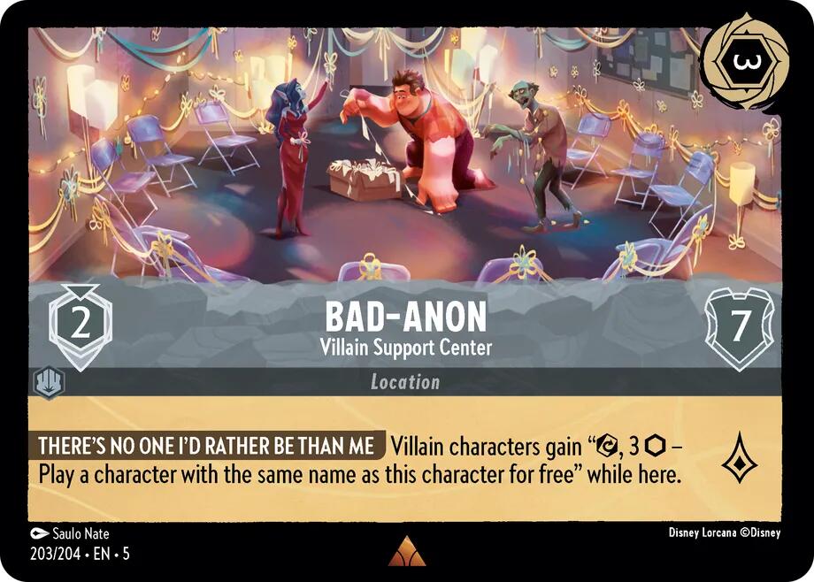 Bad-Anon - Villain Support Center (203/204) [Shimmering Skies] | Dragon's Lair Comics and Fantasy Houston TX