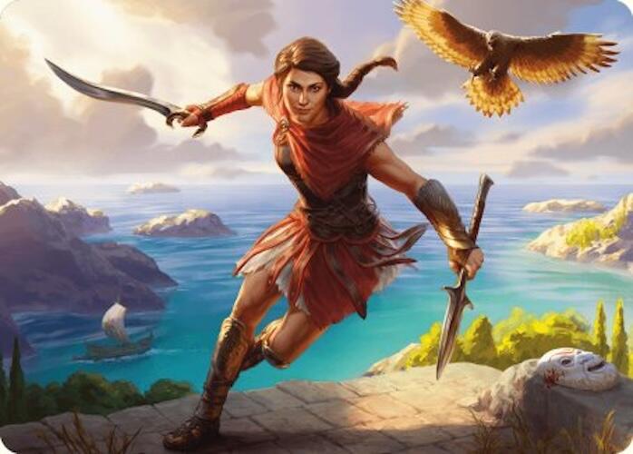 Kassandra, Eagle Bearer Art Card [Assassin's Creed Art Series] | Dragon's Lair Comics and Fantasy Houston TX