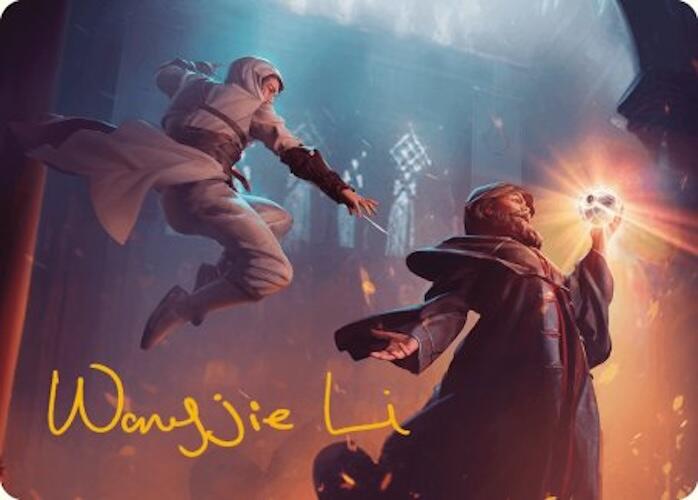 Mortify Art Card (Gold-Stamped Signature) [Assassin's Creed Art Series] | Dragon's Lair Comics and Fantasy Houston TX