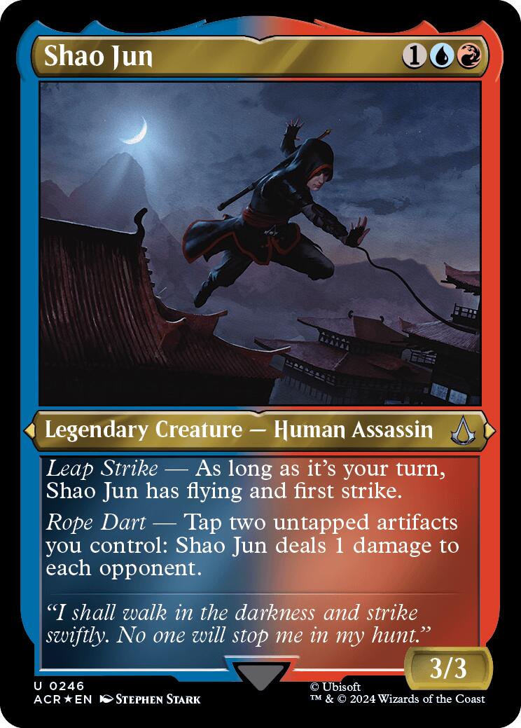 Shao Jun (Foil Etched) [Assassin's Creed] | Dragon's Lair Comics and Fantasy Houston TX