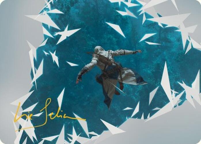 Restart Sequence Art Card (Gold-Stamped Signature) [Assassin's Creed Art Series] | Dragon's Lair Comics and Fantasy Houston TX