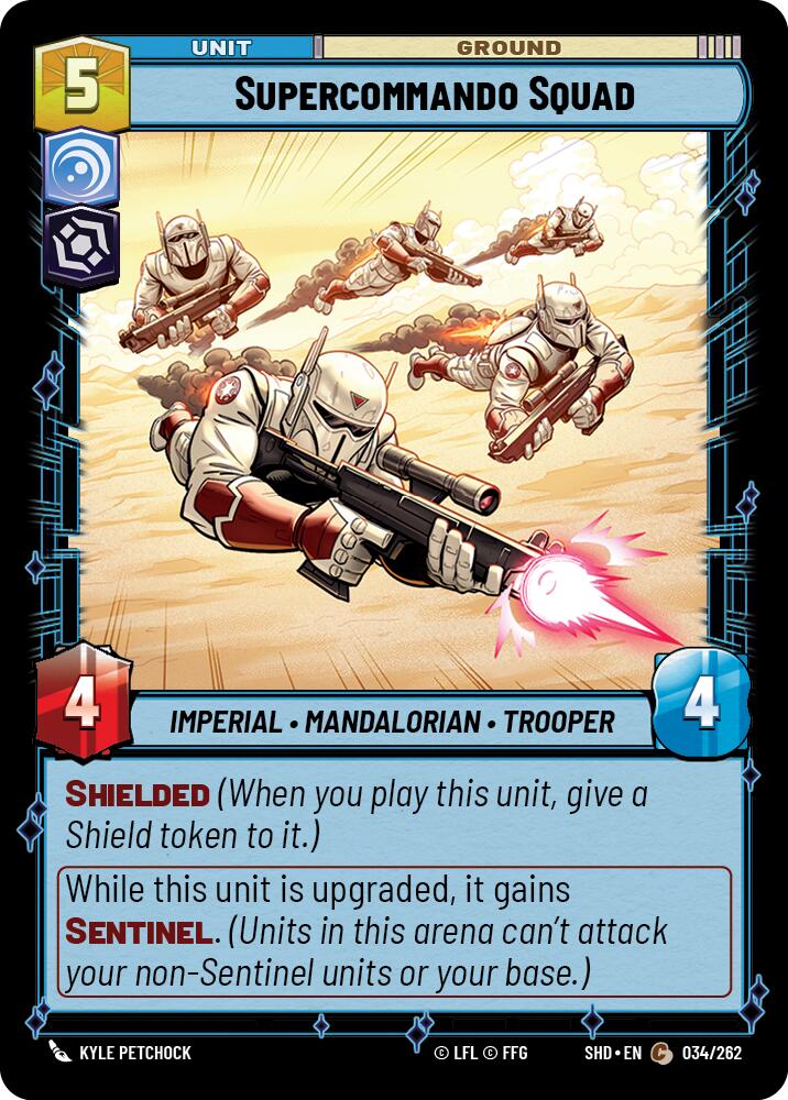Supercommando Squad (034/262) (034/262) [Shadows of the Galaxy] | Odin's Place