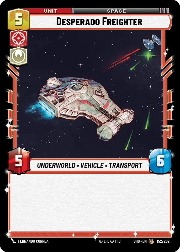 Desperado Freighter (152/262) (152/262) [Shadows of the Galaxy] | Odin's Lair