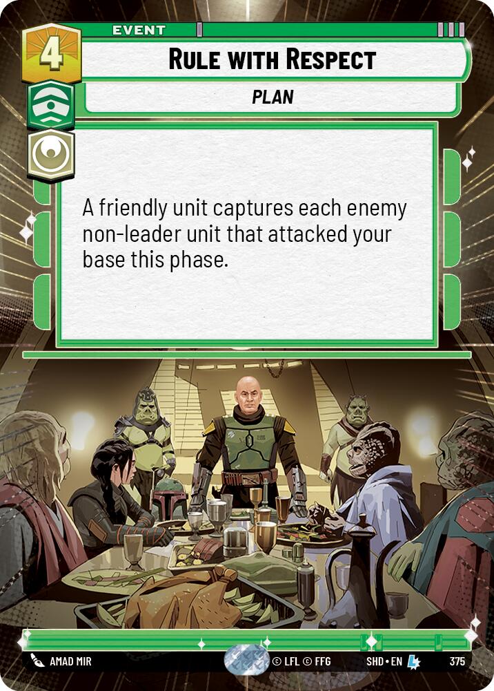 Rule With Respect (375) (Hyperspace) (375) [Shadows of the Galaxy] | Odin's Lair