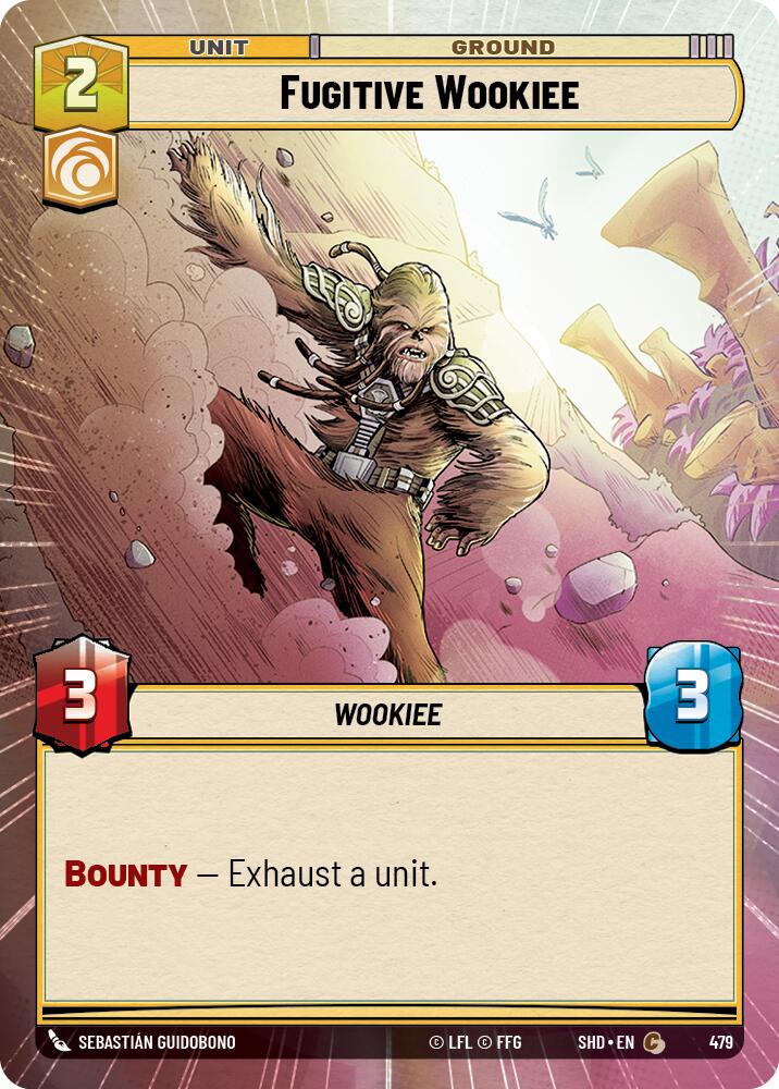 Fugitive Wookiee (479) (Hyperspace) (479) [Shadows of the Galaxy] | Odin's Lair