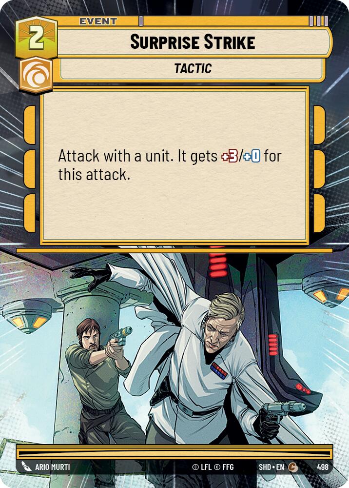 Surprise Strike (498) (Hyperspace) (498) [Shadows of the Galaxy] | Odin's Lair