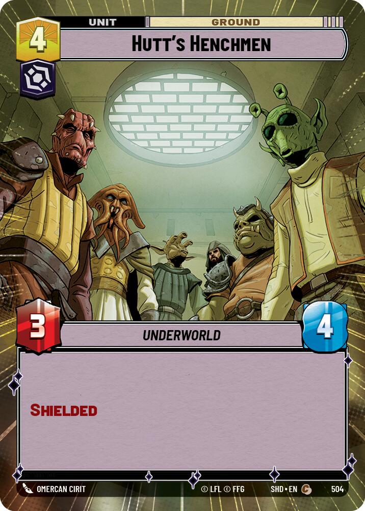 Hutt's Henchmen (504) (Hyperspace) (504) [Shadows of the Galaxy] | Odin's Lair