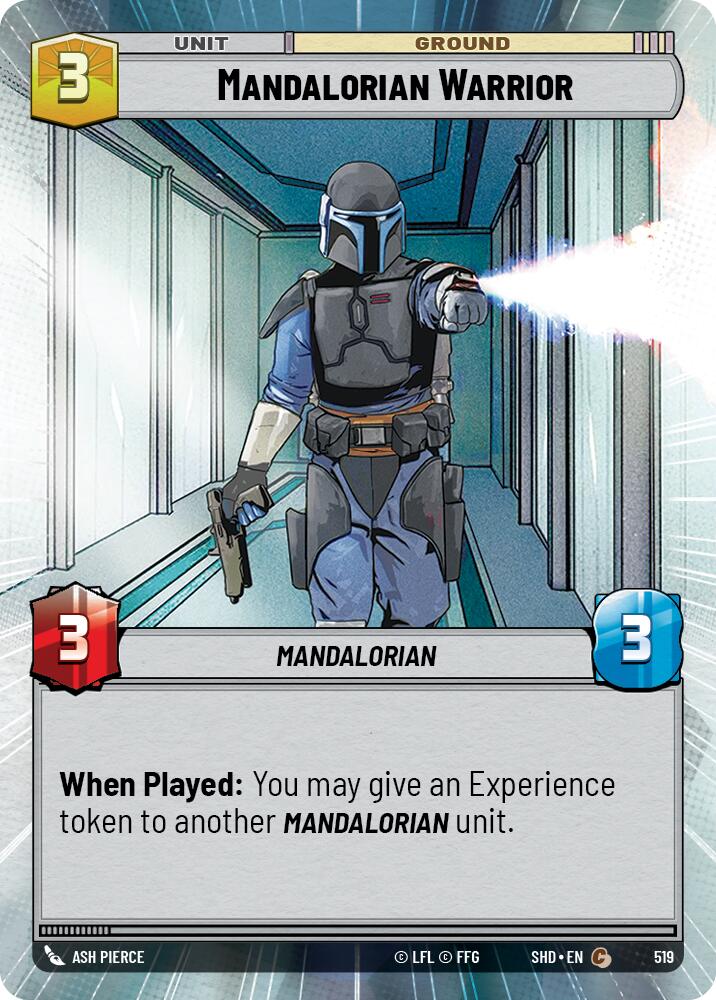 Mandalorian Warrior (519) (Hyperspace) (519) [Shadows of the Galaxy] | Odin's Lair