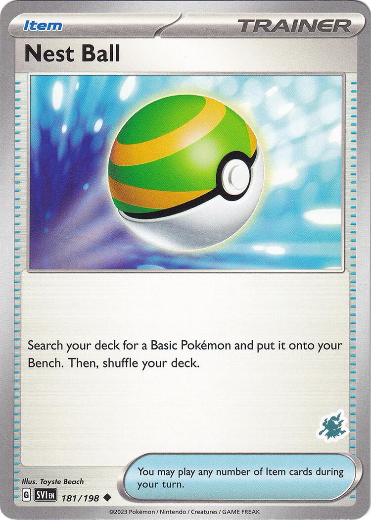 Nest Ball (181/198) (Darkrai Deck) [Battle Academy 2024] | Dragon's Lair Comics and Fantasy Houston TX