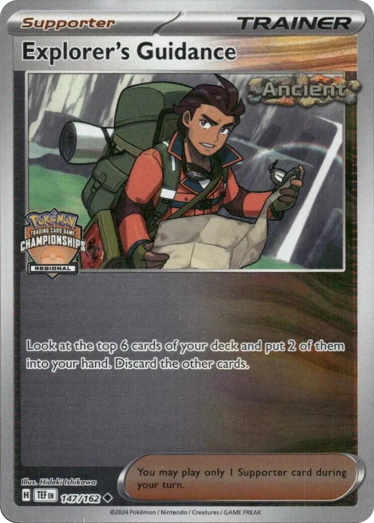 Explorer's Guidance (147/162) (2023 Regional Championships) [League & Championship Cards] | Dragon's Lair Comics and Fantasy Houston TX